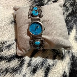 Navajo turquoise watch